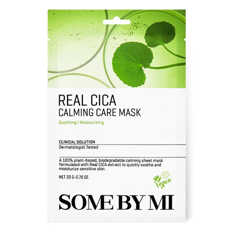 (10) SOME BY MY - Real Cica Calming Care Mask - 20g SOME BY MY - Real Cica Calming Care Mask - 20g kaukė - Image 1